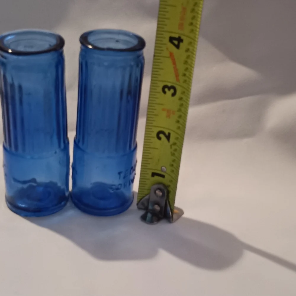 Corralejo Tequila Shot Gun Shell Cobalt Blue Mexican Shot Glasses  2 oz